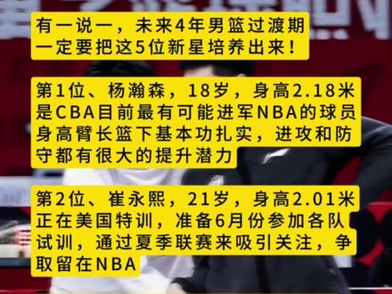 九游体育网页版-关于杨瀚森给所有人留下深刻印象他是开拓者长期计划的信息
