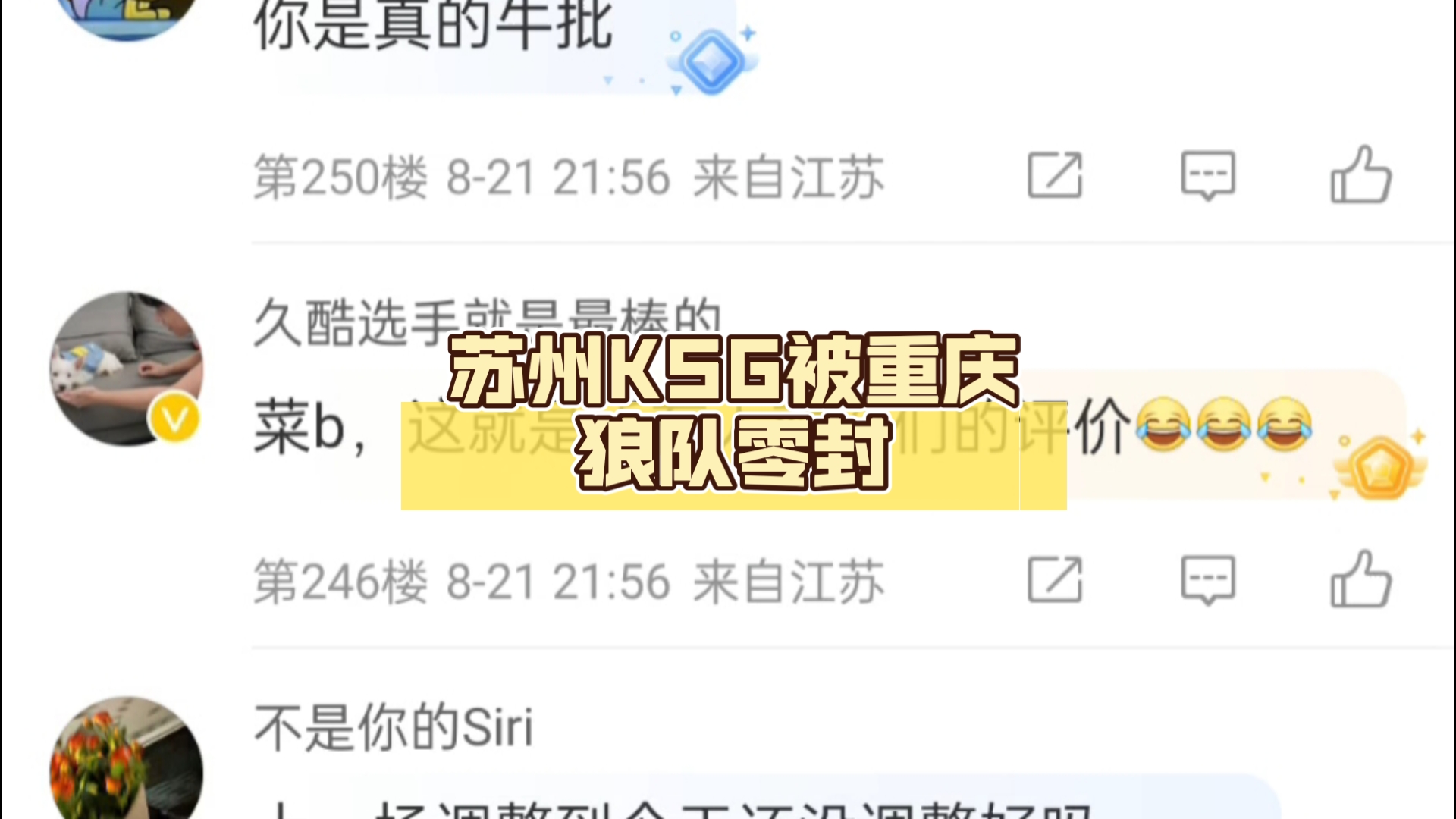 遭遇狼队复仇，大家觉得苏州KSG今晚输在了哪里？(苏州ksg电竞俱乐部简介)